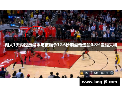 湖人1天内经历绝杀与被绝杀12.6秒崩盘奇迹般0.8%差距失利 湖人1天内经历绝杀与被绝杀12.6秒崩盘奇迹般0.8%差距失利